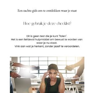 Ben ik overbelast? checklist